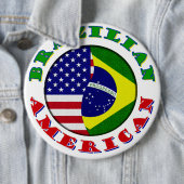 brasilianischer Amerikaner Button (Beispiel)