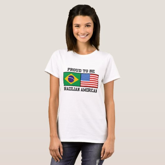 Brasilianischer Amerikaner T-Shirt (Vorne ganz)