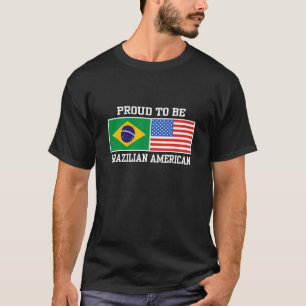 Brasilianischer Amerikaner T-Shirt