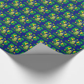 Brasilianischer Big Brother - Vogel mit brasiliani Geschenkpapier (Ecke)