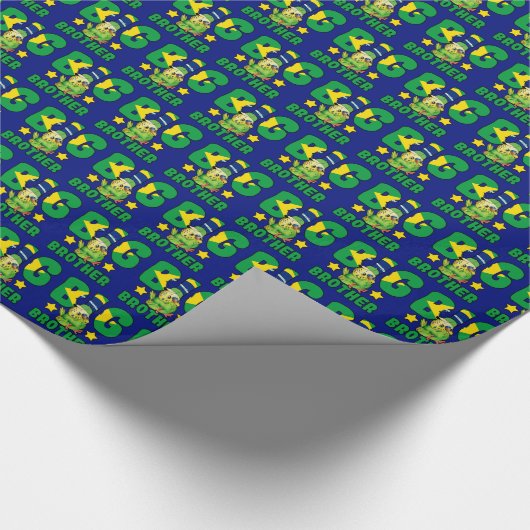 Brasilianischer Big Brother - Vogel mit brasiliani Geschenkpapier (Ecke)