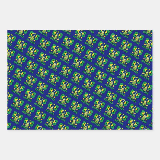 Brasilianischer Big Brother - Vogel mit brasiliani Geschenkpapier Set (Vorderseite 3)