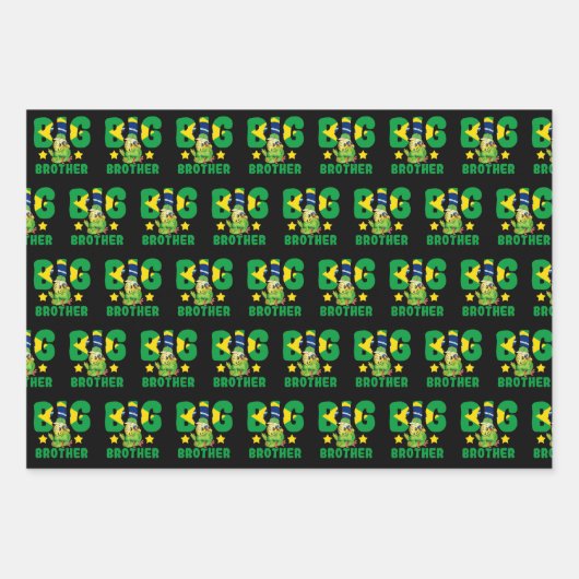 Brasilianischer Big Brother - Vogel mit brasiliani Geschenkpapier Set (Vorderseite)
