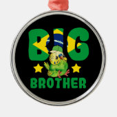 Brasilianischer Big Brother - Vogel mit brasiliani Ornament Aus Metall (Vorne)