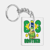 Brasilianischer Big Brother - Vogel mit brasiliani Schlüsselanhänger (Vorderseite links)