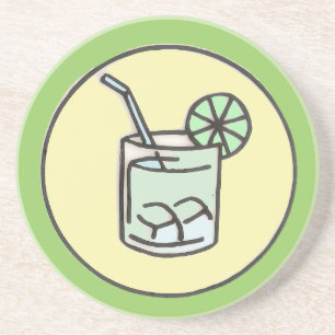 brasilianischer Caipirinha-Cocktail Getränkeuntersetzer