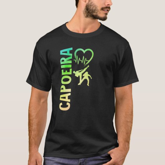 Brasilianischer Capoeira Dance Martial Capoeira T-Shirt (Vorderseite)