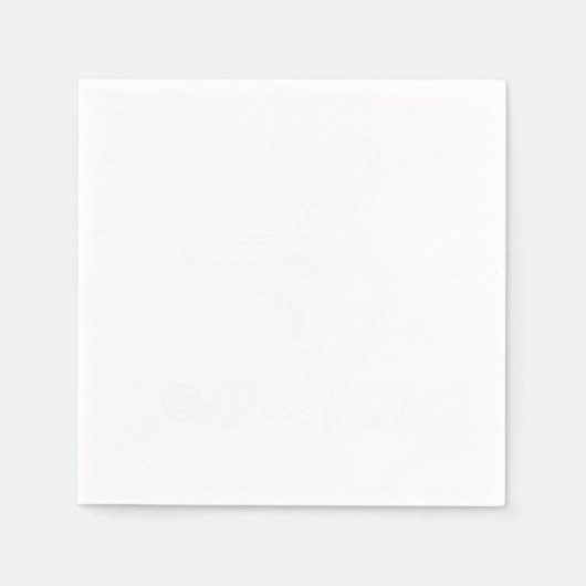 Brasilianischer Capoeira-Tanz Kampf Akrobatische G Serviette (Vorderseite)