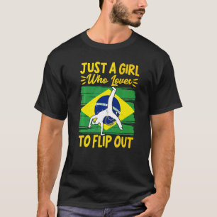 Brasilianischer Capoeira-Tanz Martial Arts Nur Ein T-Shirt