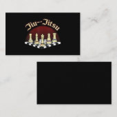 brasilianischer Dschiu-Jitsu-Schachengürtel Visitenkarte (Vorne/Hinten)