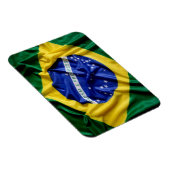Brasilianischer Fahnenmagnet Magnet (Rechte Seite)