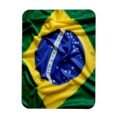 Brasilianischer Fahnenmagnet Magnet (Vertikal)