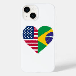 Brasilianischer Fall für amerikanische Liebe Phone Case-Mate iPhone 14 Hülle