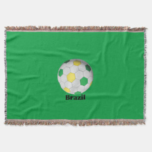 Brasilianischer Fußball Decke