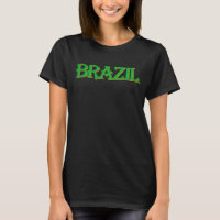 Brasilianischer Fußballteam-Support-T - Shirt