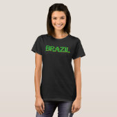 Brasilianischer Fußballteam-Support-T - Shirt (Vorne ganz)