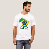 Brasilianischer Fußballteam-Support-T - Shirt (Vorne ganz)