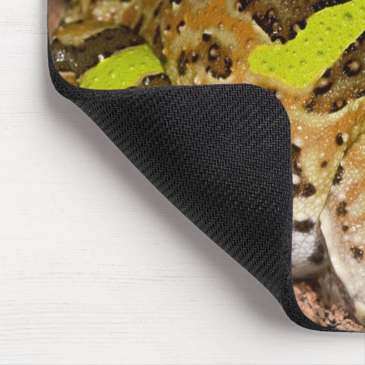 Brasilianischer Hornfrosch, Ceratophrys cornuta, I Mousepad (Ecke)