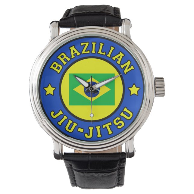 Brasilianischer Jiu Jitsu Armbanduhr (Vorderseite)