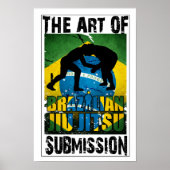 Brasilianischer Jiu JItsu - Art of Submission Post Poster (Vorne)