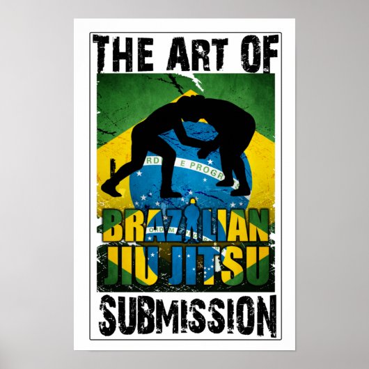 Brasilianischer Jiu JItsu - Art of Submission Post Poster (Vorne)