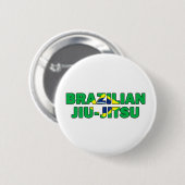 Brasilianischer Jiu Jitsu Button (Vorne & Hinten)