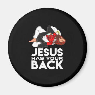 Brasilianischer Jiu Jitsu Christlich Jesus hat Ihr Magnet