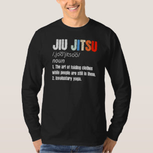 Brasilianischer Jiu Jitsu Definition Vintag Retro  T-Shirt
