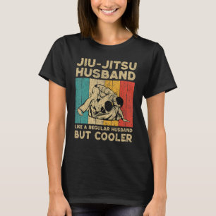 Brasilianischer Jiu Jitsu Ehemann Vintage BJJ Ji T-Shirt