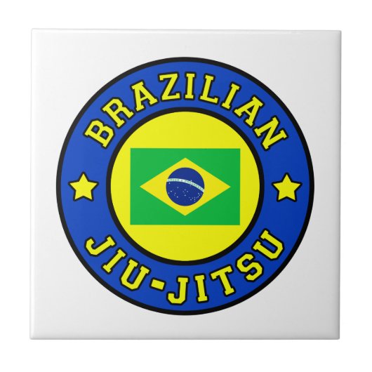 Brasilianischer Jiu Jitsu Fliese (Vorderseite)
