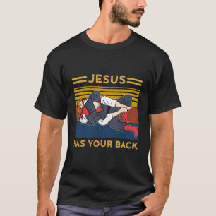 Brasilianischer Jiu Jitsu-Freier Umarmer Jesus hat T-Shirt