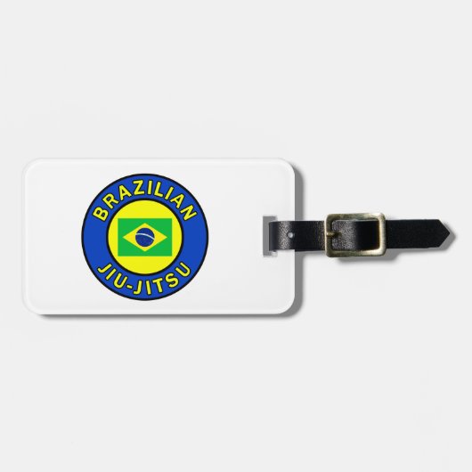 Brasilianischer Jiu Jitsu Gepäckanhänger (Vorderseite horizontal)