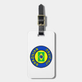 Brasilianischer Jiu Jitsu Gepäckanhänger (Vorderseite vertikal)