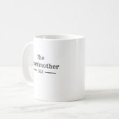 Brasilianischer Jiu Jitsu Guardmutter BJJ Wachtspi Kaffeetasse (Vorderseite Links)