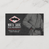 Brasilianischer Jiu-Jitsu-Instruktor Visitenkarte (Vorderseite)