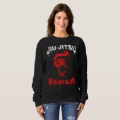 Brasilianischer Jiu Jitsu ist in meinem Blut Bjj G Sweatshirt (Vorne ganz)