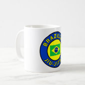 Brasilianischer Jiu Jitsu Kaffeetasse (Vorderseite Links)
