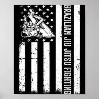 Brasilianischer Jiu Jitsu Kampf - Jiu Jitsu Kämpfe Poster
