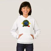 Brasilianischer Jiu-Jitsu Kid Hoodie (Vorne ganz)