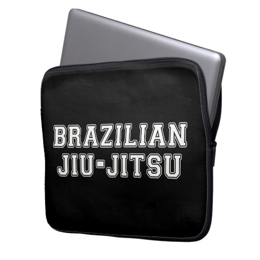 Brasilianischer Jiu Jitsu Laptopschutzhülle (Vorderseite Links)