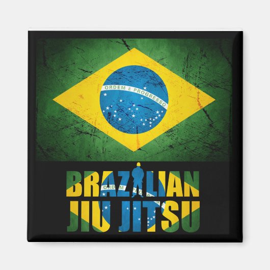 Brasilianischer Jiu Jitsu - Magnet (Vorne)