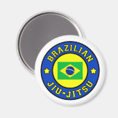 Brasilianischer Jiu Jitsu Magnet (Vorderseite/Rückseite)