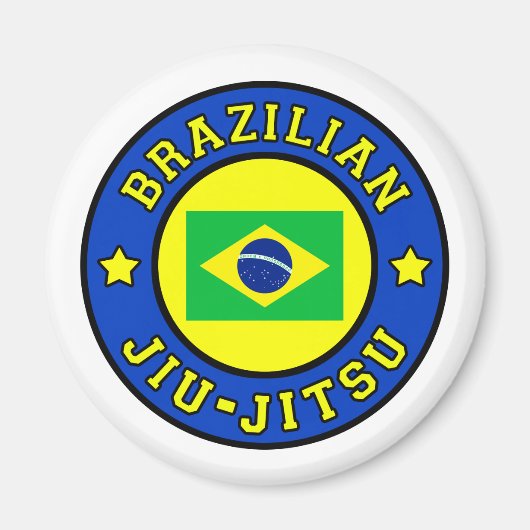 Brasilianischer Jiu Jitsu Magnet (Vorne)