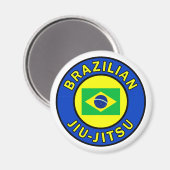Brasilianischer Jiu Jitsu Magnet (Vorderseite/Rückseite)