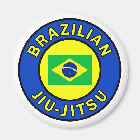 Brasilianischer Jiu Jitsu Magnet (Vorne)