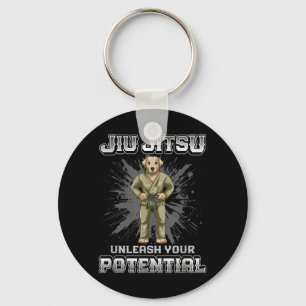 Brasilianischer Jiu Jitsu MMA und Grappling BJJ Hu Schlüsselanhänger