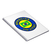 Brasilianischer Jiu Jitsu Notizblock (Rechte Seite)