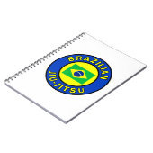 Brasilianischer Jiu Jitsu Notizblock (Linke Seite)