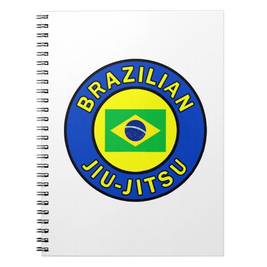 Brasilianischer Jiu Jitsu Notizblock (Vorderseite)