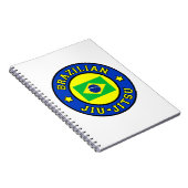 Brasilianischer Jiu Jitsu Notizblock (Rechte Seite)